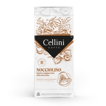 Kawa Cellini Nocciolino 10 Kapsułek do Nespresso