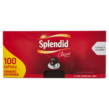 Splendid Classico espresso kapsułki do ekspresów nespresso 100 szt