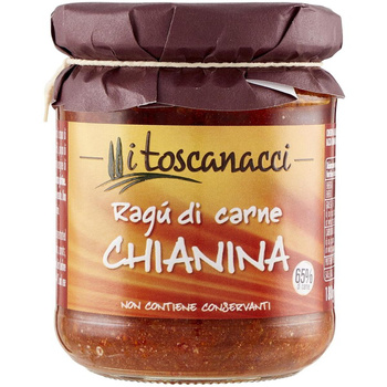 Ragu di Chianina – Sos z mięsem Chianina, 180 g, I Toscanacci