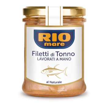 Filety tuńczyka w sosie własnym, 180 g – Rio Mare