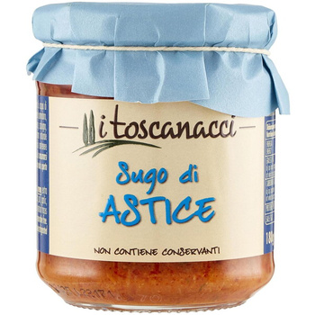 Sos z Miecznika z bakłażanami i pistacjami – Sugo al Pesce Spada, 180 g, I Toscanacci