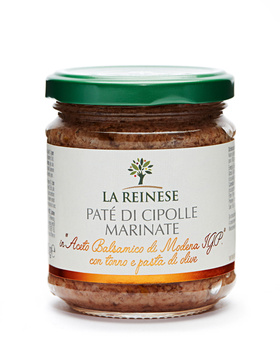 Krem z Cebulek Marynowanych w Occie Balsamicznym, 180 g - La Reinese