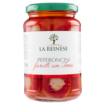 Papryczki Nadziewane Tuńczykiem, 340 g - La Reinese