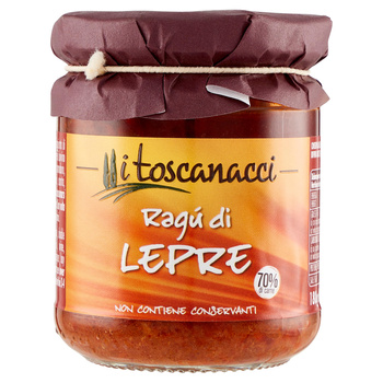 Ragu di Lepre – Sos z Zająca, 180 g, I Toscanacci