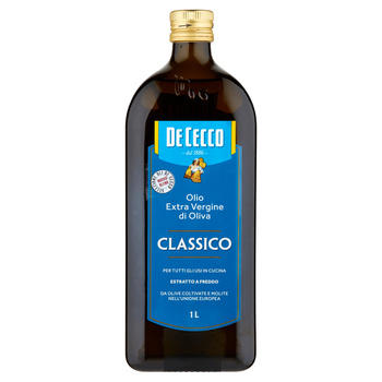Oliwa z oliwek extra virgin DE CECCO Classico 1L