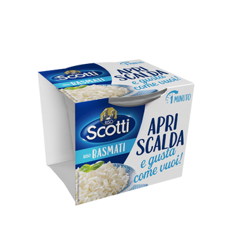 Gotowany na parze Ryż Basmati, 200g – Riso Scotti